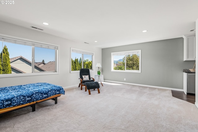 2053 Lakeview Dr, Eugene, OR 97408 - carpeted bedroom with recessed lighting