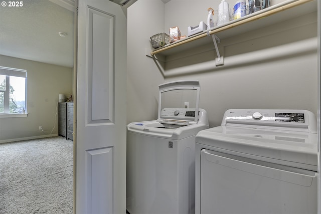 475 NE Liberty Ave, Gresham, OR 97030 - washroom with washing machine and clothes dryer and carpet