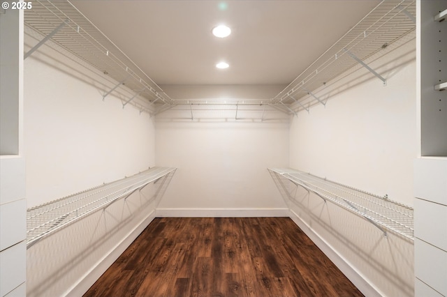 88771 Tokyo Ln, Bandon, OR 97411 - spacious closet featuring dark wood-style floors