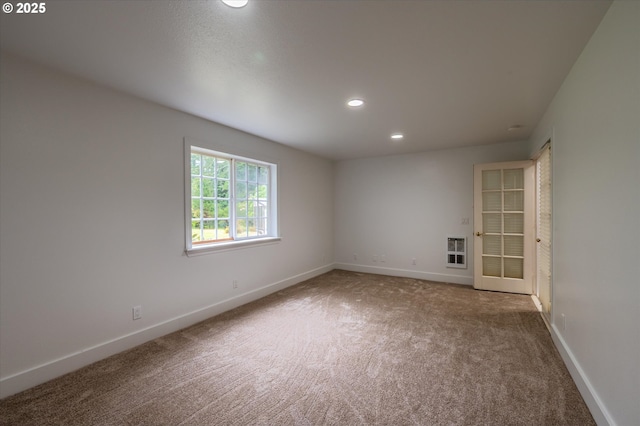88771 Tokyo Ln, Bandon, OR 97411 - spare room with carpet floors and recessed lighting
