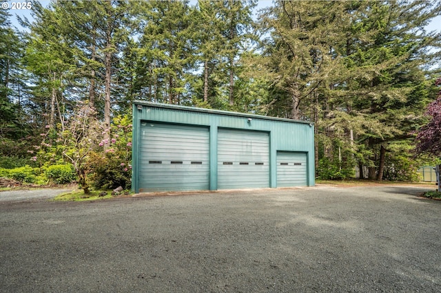88771 Tokyo Ln, Bandon, OR 97411 - view of detached garage
