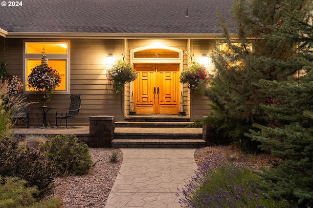 6904 SW Joshua Ct, Powell Butte, OR 97753 - entrance to property featuring roof with shingles
