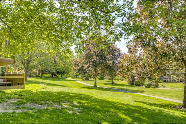 1745 NW Lakeway Ln, Beaverton, OR 97006 - view of property's community with a lawn
