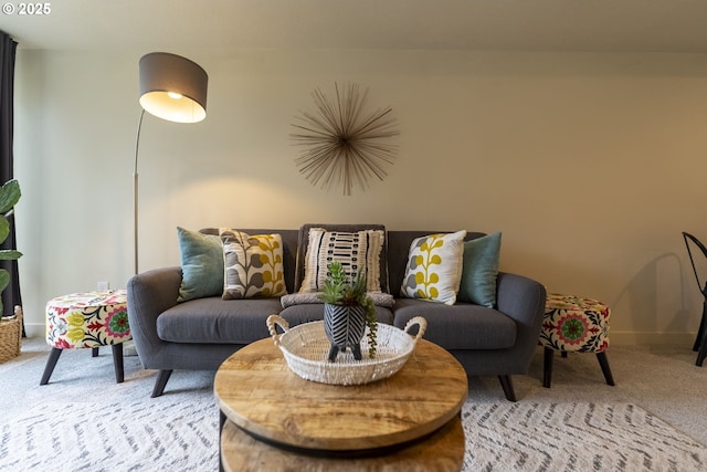 1745 NW Lakeway Ln, Beaverton, OR 97006 - living room with light colored carpet and baseboards