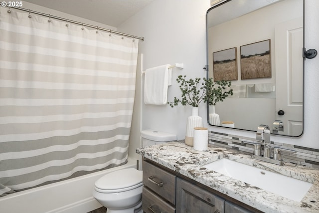 2005 SW Stella Way, Troutdale, OR 97060 - bathroom featuring vanity, toilet, and shower / bath combo
