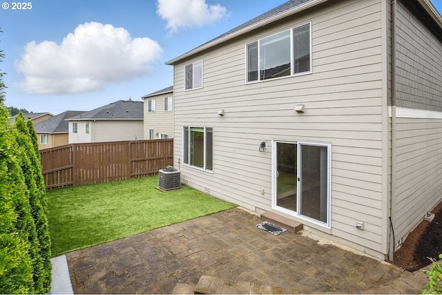 7698 NW Catalpa St, Portland, OR 97229 - back of house featuring a patio area and central AC