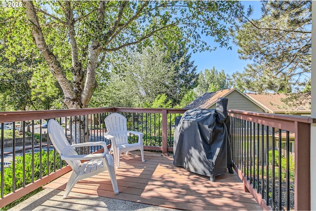 7151 SW Sagert St Unit 101, Tualatin, OR 97062 - deck featuring a grill