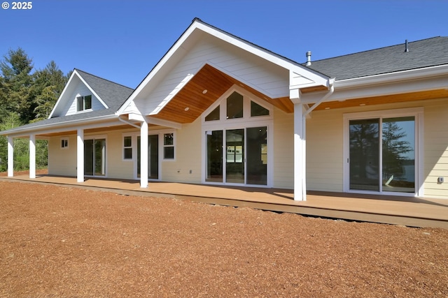 83594 Sauter Dr, Florence, OR 97439 - back of property with a shingled roof