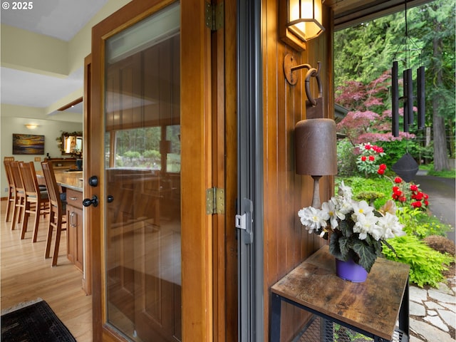 24880 E Arrah Wanna Blvd, Welches, OR 97067 - doorway to outside with light wood-style flooring