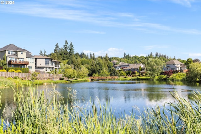 property view of water