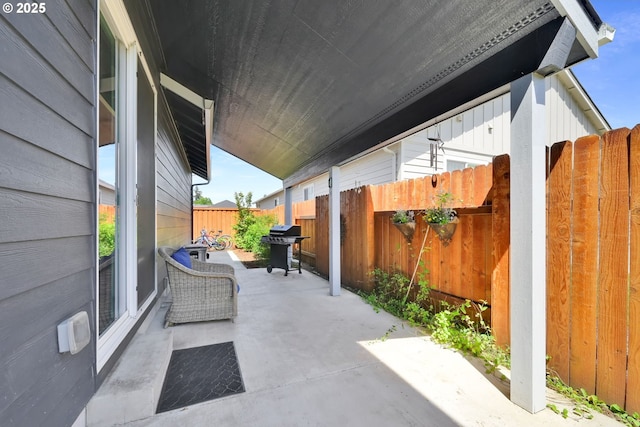 1723 Dotie Dr, Springfield, OR 97477 - view of patio featuring grilling area