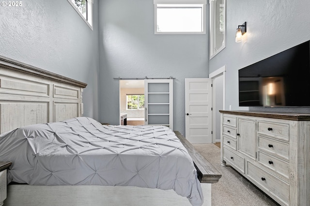 3430 Breezewood Ave, Eugene, OR 97405 - bedroom with carpet flooring and a high ceiling