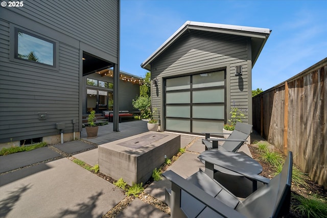 3419 SE Woodward St, Portland, OR 97202 - view of garage