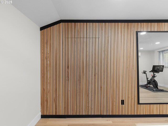 3440 SW 100th Ave, Portland, OR 97225 - detailed view of wood finished floors and baseboards