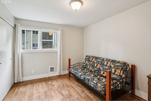 6610 SW Terri Ct Unit 10, Portland, OR 97225 - living area featuring wood finished floors and baseboards