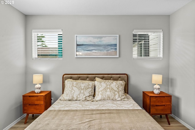 5820 El Mar Ave, Lincoln City, OR 97367 - bedroom with wood finished floors and baseboards