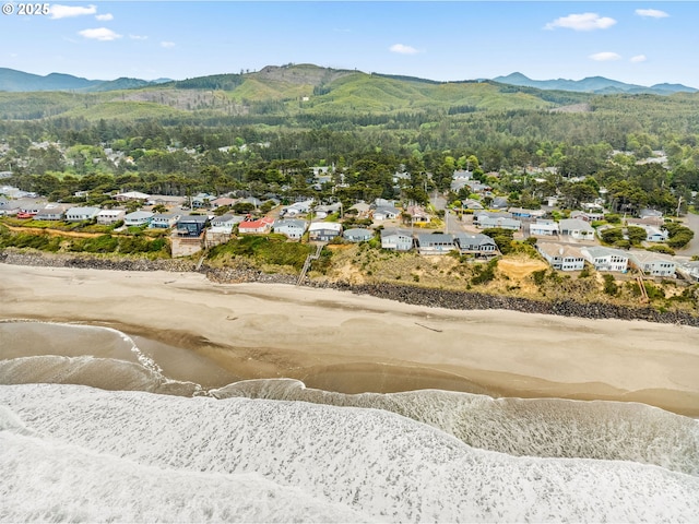 5820 El Mar Ave, Lincoln City, OR 97367 - aerial perspective of suburban area with mountains