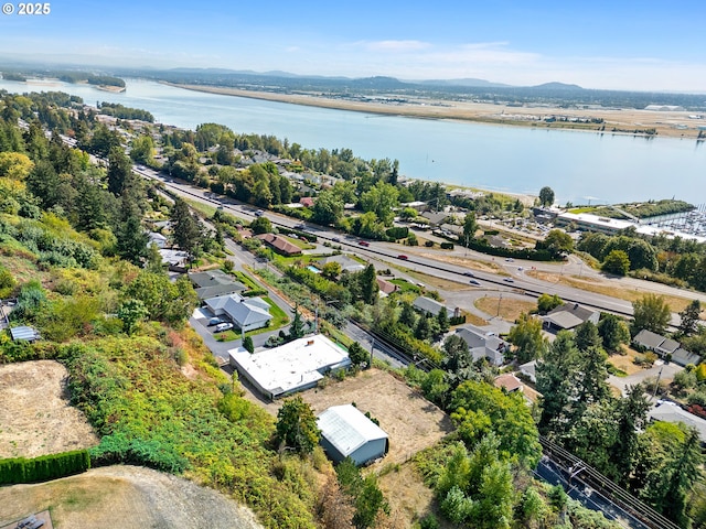 6002 E Evergreen Blvd, Vancouver, WA 98661 - bird's eye view of a water and mountain view