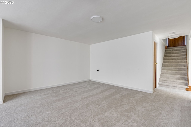 6220 SW 45th Ave, Portland, OR 97221 - bonus room featuring carpet, stairway, and baseboards
