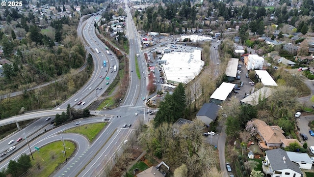 940 SW Caldew Dr, Portland, OR 97219 - aerial overview of property's location with a major roadway
