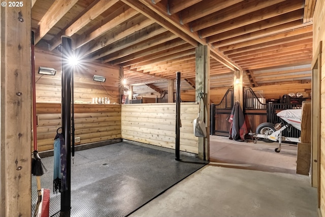 view of stable