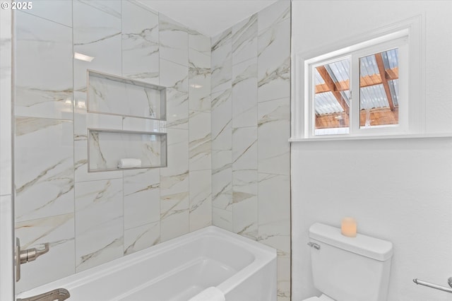 521 21st Ave, Longview, WA 98632 - bathroom with toilet and shower / bath combination