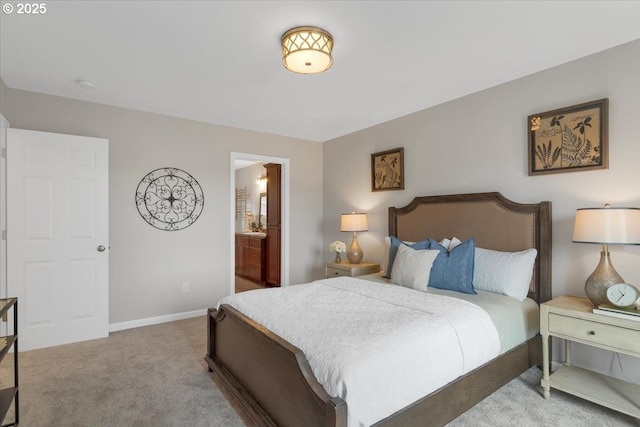 21795 SE Grand Island Loop, Dayton, OR 97114 - carpeted bedroom featuring baseboards and connected bathroom