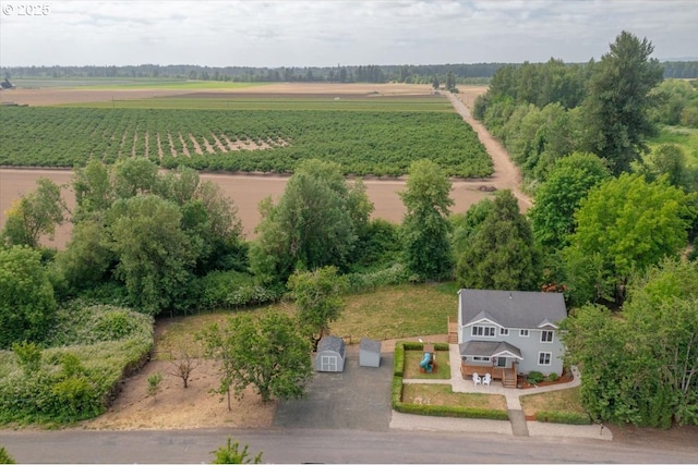 21795 SE Grand Island Loop, Dayton, OR 97114 - overview of rural landscape featuring rows of crops
