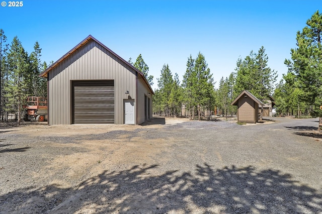 123604 Muttonchop St, Crescent Lake, OR 97733 - view of detached garage