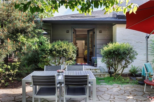 view of patio / terrace with outdoor dining area