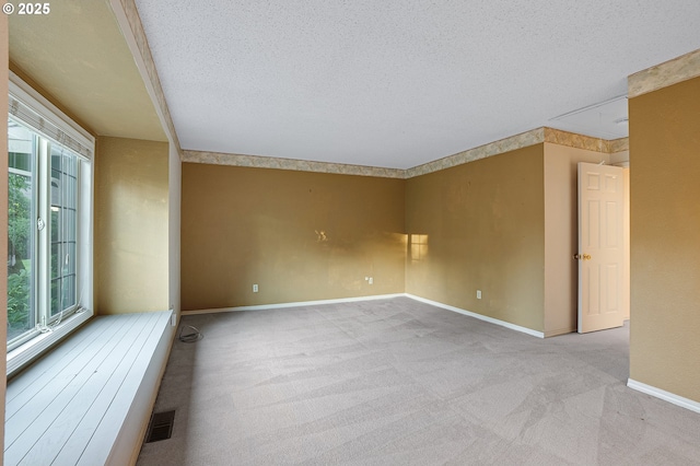 7785 SW Fairway Dr, Wilsonville, OR 97070 - unfurnished room featuring a textured ceiling, light carpet, plenty of natural light, and baseboards