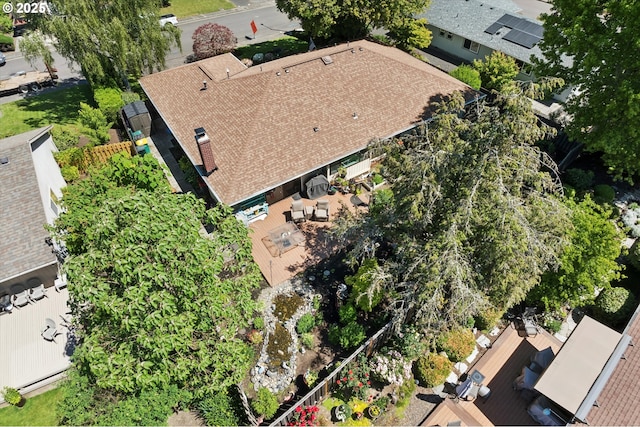 11820 SW Reid Ct, Beaverton, OR 97008 - view from above of property