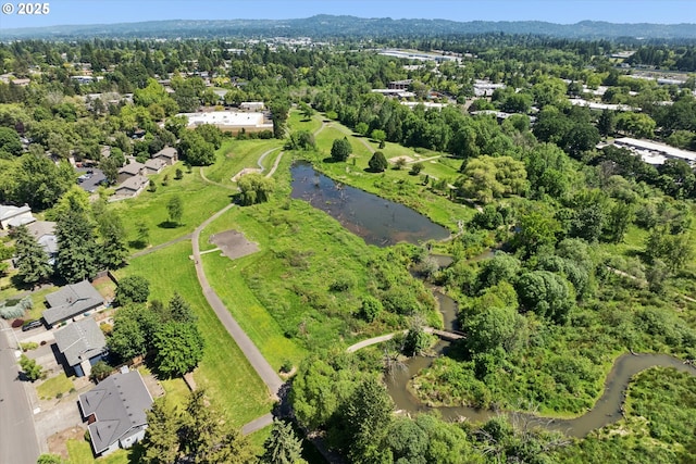 11820 SW Reid Ct, Beaverton, OR 97008 - aerial overview of property's location with a nearby body of water