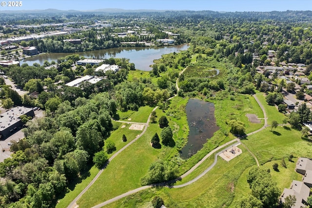 11820 SW Reid Ct, Beaverton, OR 97008 - aerial overview of property's location featuring a large body of water