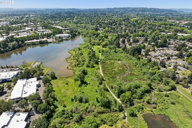 11820 SW Reid Ct, Beaverton, OR 97008 - aerial overview of property's location featuring a large body of water