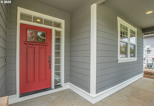 20021 Tharp Ct, Oregon City, OR 97045 - doorway to property featuring a porch