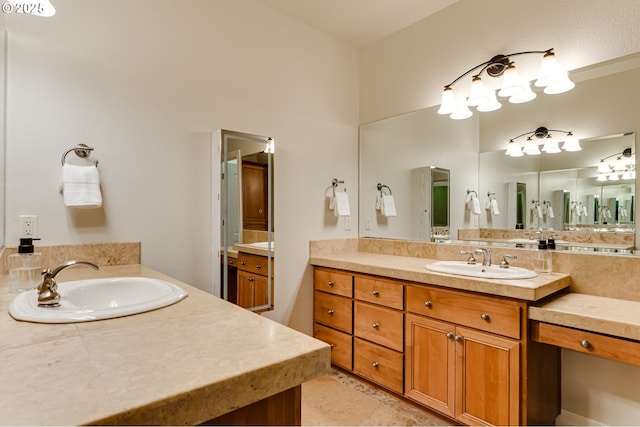 85339 Svarverud Rd, Eugene, OR 97405 - full bath with two vanities and tile patterned floors