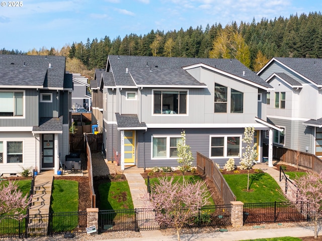 11473 SE Pleasant Valley Pkwy, Happy Valley, OR 97086 - view of front of home featuring a residential view and roof with shingles