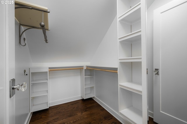 7928 SE 21st Ave, Portland, OR 97202 - spacious closet with dark wood-style flooring
