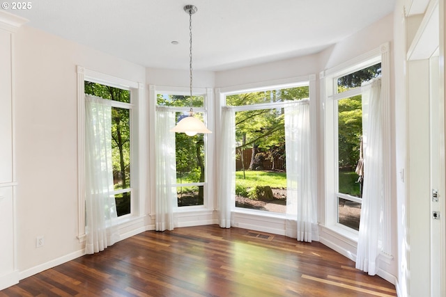 16273 Barlow Dr, Oregon City, OR 97045 - unfurnished sunroom with healthy amount of natural light and wood finished floors