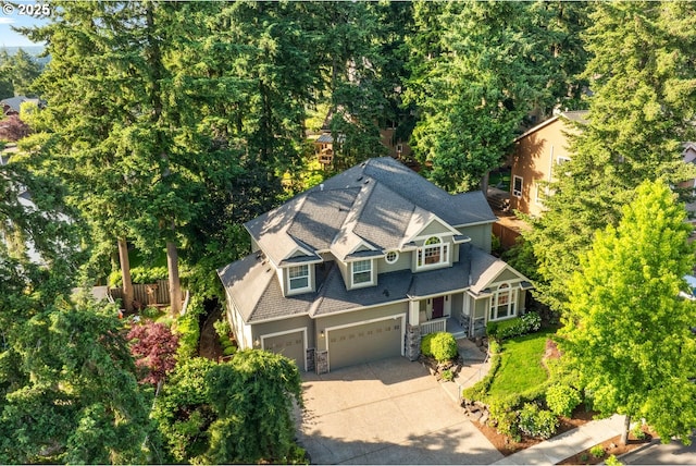 16273 Barlow Dr, Oregon City, OR 97045 - view from above of property