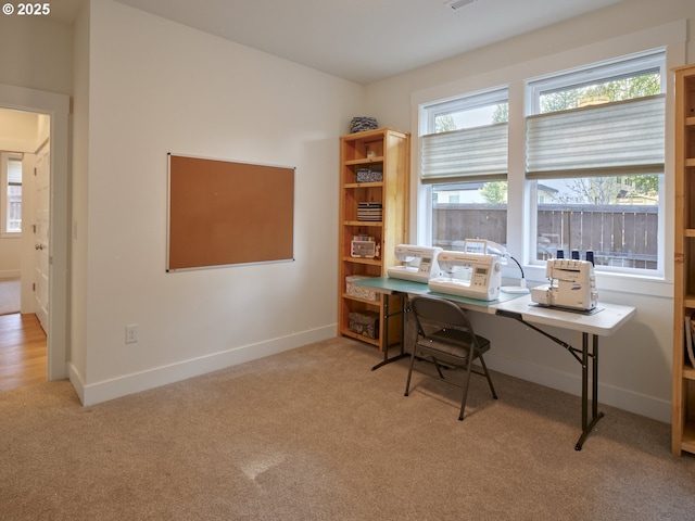 1703 SE 42nd Way, Brush Prairie, WA 98606 - home office with carpet flooring and baseboards