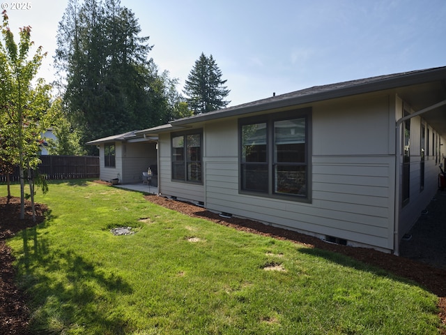 1703 SE 42nd Way, Brush Prairie, WA 98606 - back of property with a patio and crawl space