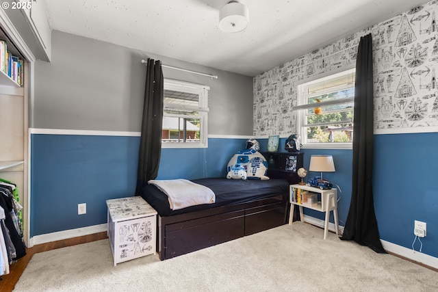 2408 N College St, Newberg, OR 97132 - bedroom with multiple windows and baseboards