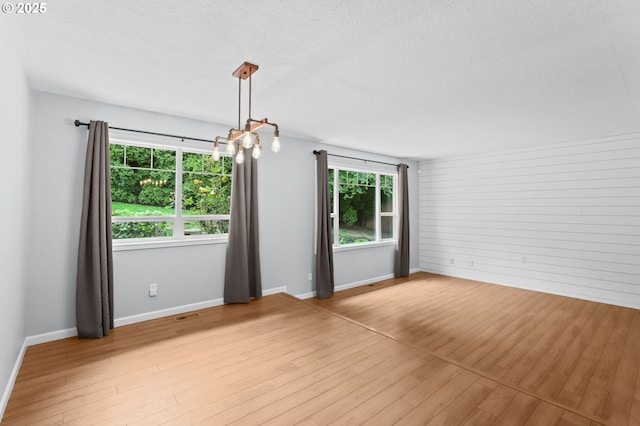 21689 SW Klickitat Ct, Tualatin, OR 97062 - spare room featuring light wood-style floors, healthy amount of natural light, baseboards, and a textured ceiling