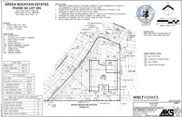 5602 N 93rd Ave Unit Lt205, Camas, WA 98607 - view of home floor plan