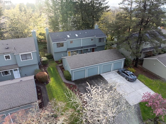 bird's eye view