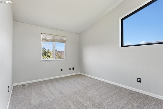 17006 SE 6th St, Vancouver, WA 98684 - carpeted empty room with baseboards and lofted ceiling