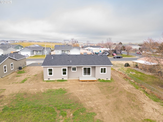 view of rear view of house