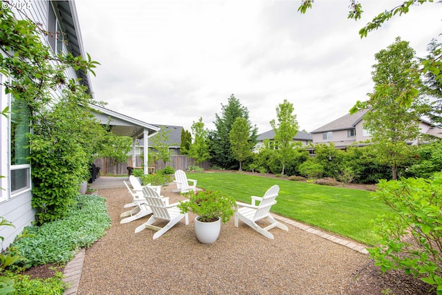 15928 Stables Pl, Oregon City, OR 97045 - view of yard featuring a patio and fence